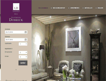 Tablet Screenshot of landhaus-dobrick.de